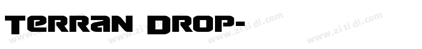 Terran Drop字体转换